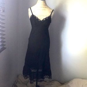 Derek Heart Black Lace Dress